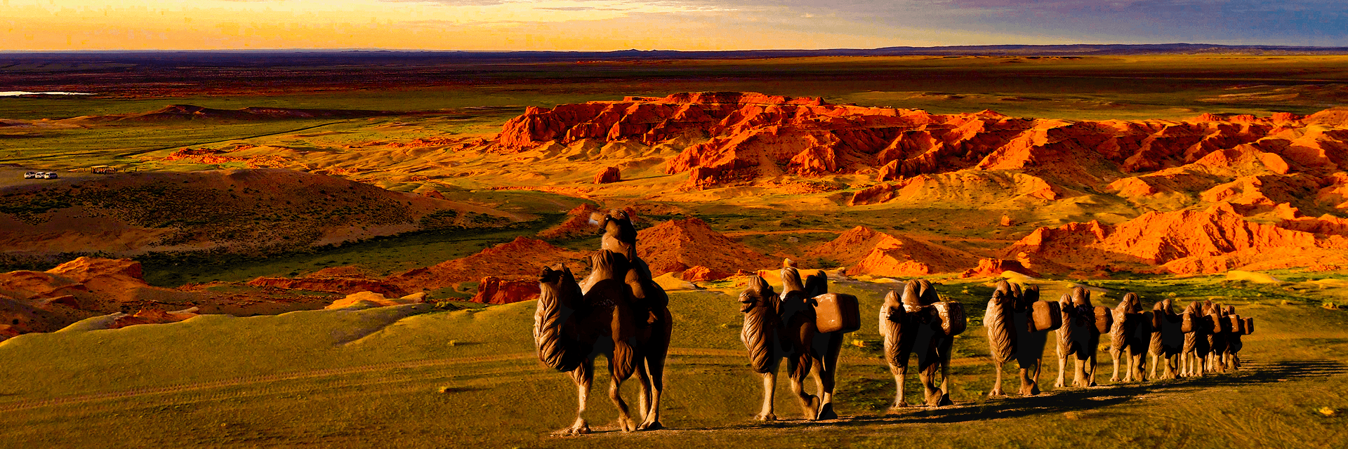 Flaming Cliffs of Bayanzag