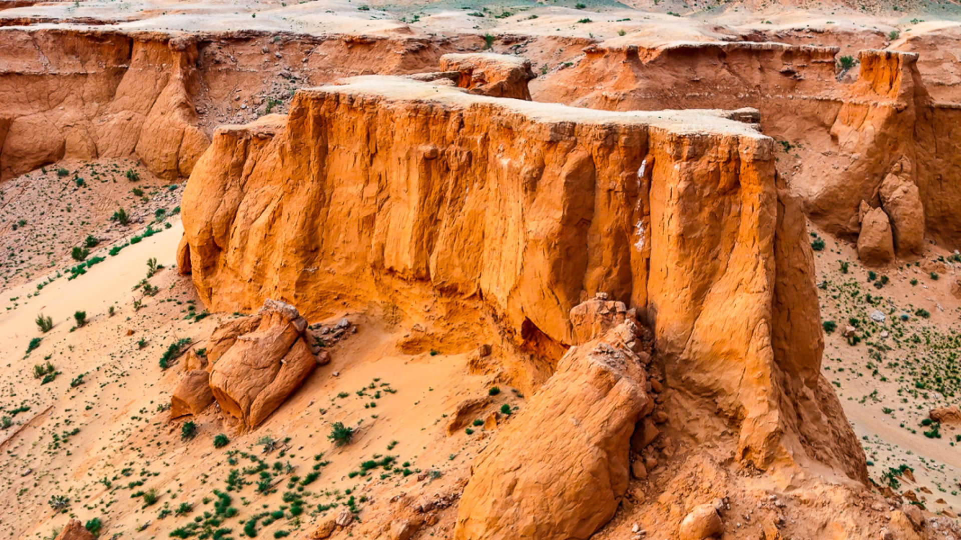 Flaming Cliffs Landscape